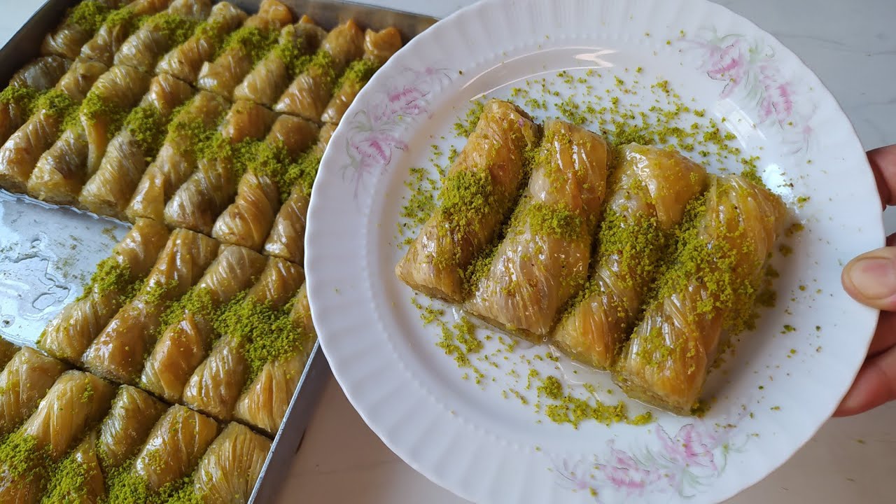 📣Siparişlere Yetişemediğim Burma Baklava Tarifi🔝Fıstıklı Burma Baklava Nasıl Yapılır /Ev Baklavası