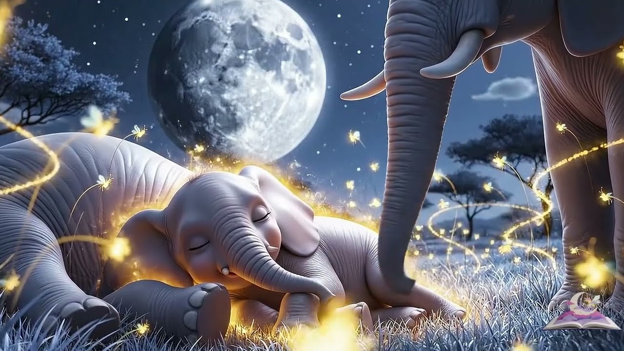 El Elefantito Dormilón 🐘 Canción de Cuna Muy Tierna para Dormir Bebés