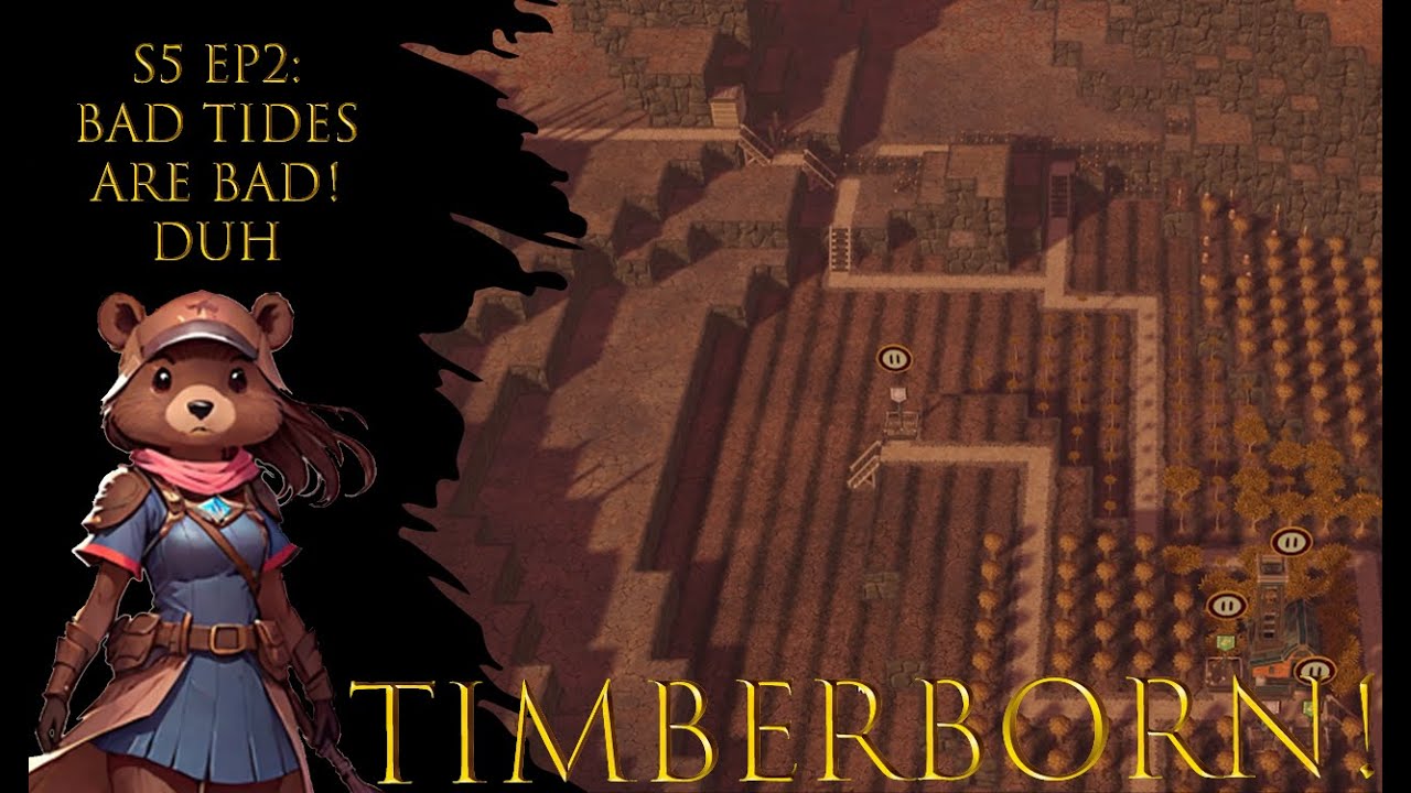 The Bad Tide is CONTAINED! But at what cost?! Timberborn, HARD MODE (S5 EP2)