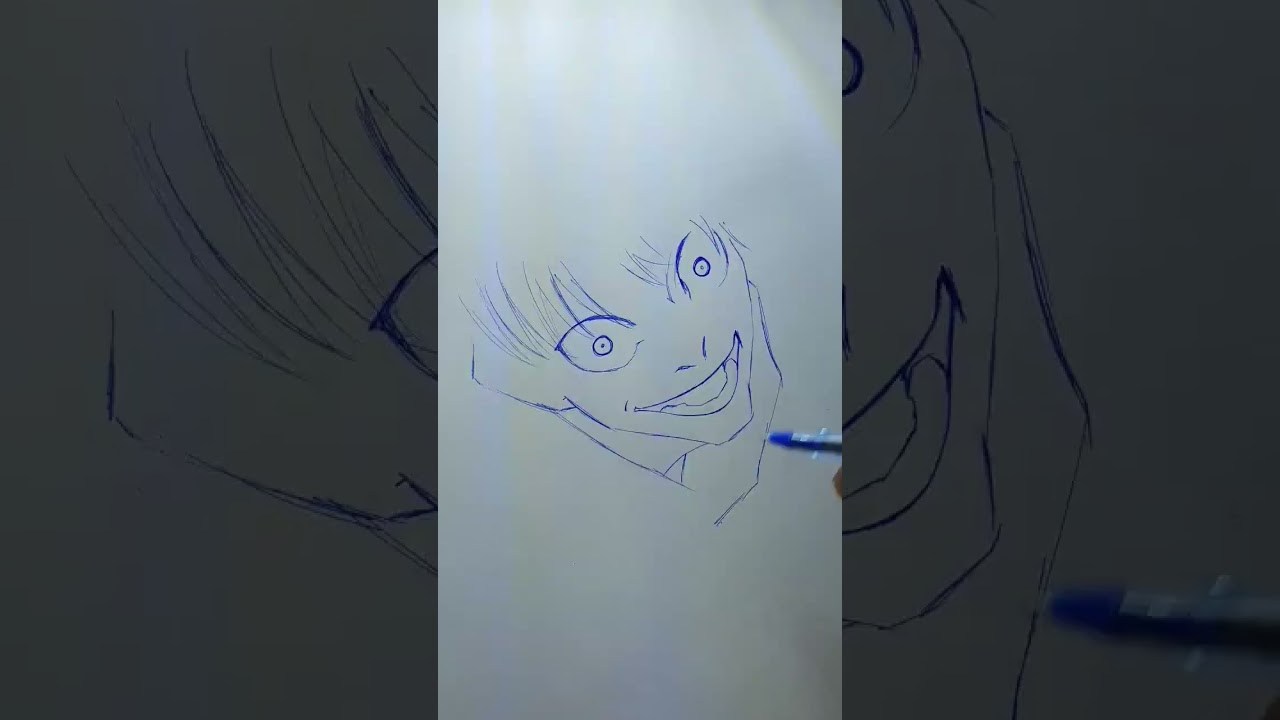HOW GEGE AKUTAMI DRAWS GOJO SATORU 