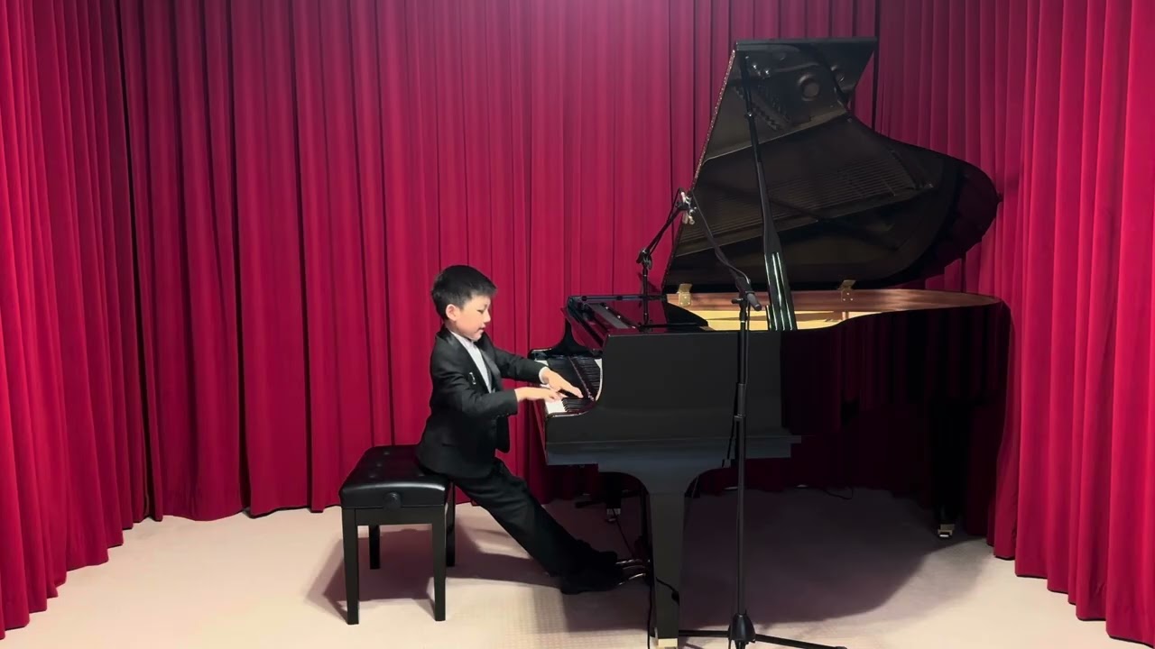 Liszt, Liebestraum No. 3 in A-Flat Major, S. 541 / 3, Nathaniel Wang, Age 8