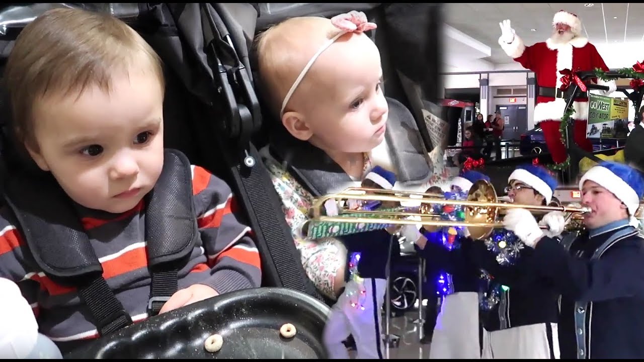 Another First! | First Parade to Welcome Santa at the Mall
