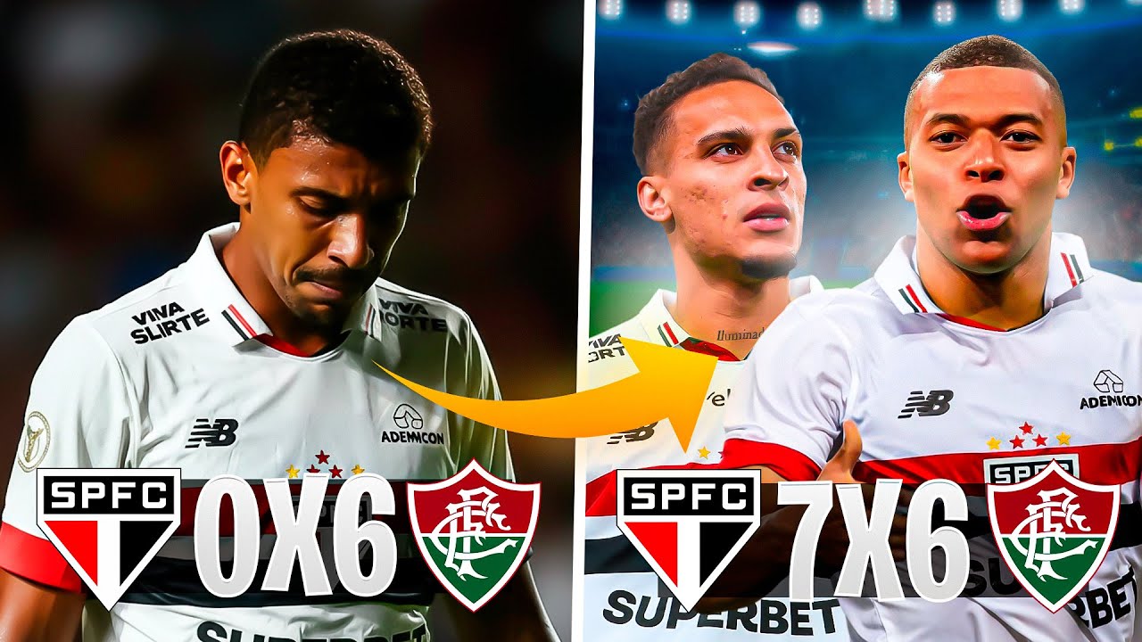 Contratei 1 CRAQUE até SÃO PAULO virar contra FLUMINENSE no BRASILEIRÃO 2025