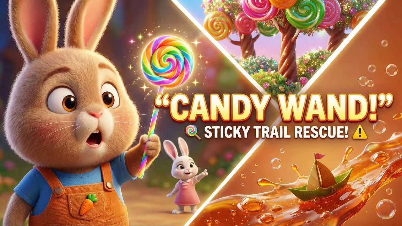 The Forgotten Chest Candy Wand 🍭🌲 Sticky Trail + Syrup Stream Rescue! The Buck’s Forest Adventures