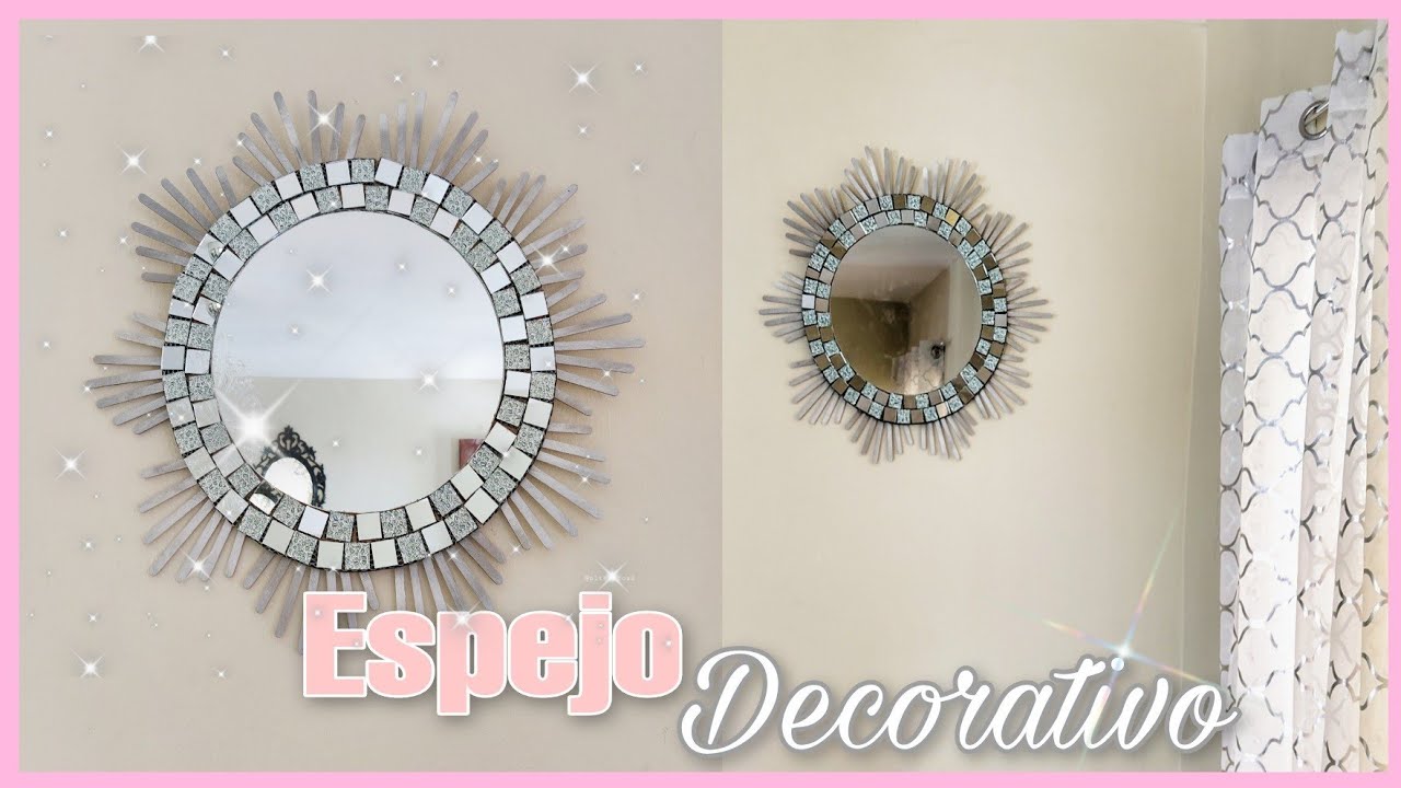 💠ESPEJO decorativo DIY // Decorative MIRROR DIY