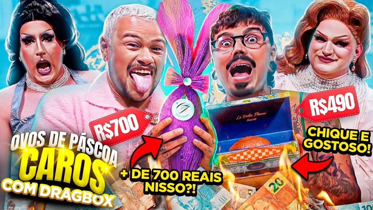 PROVANDO OVOS DE P&Aacute;SCOA CAROS ft. @DRAGBOX  | Diva Depress&atilde;o