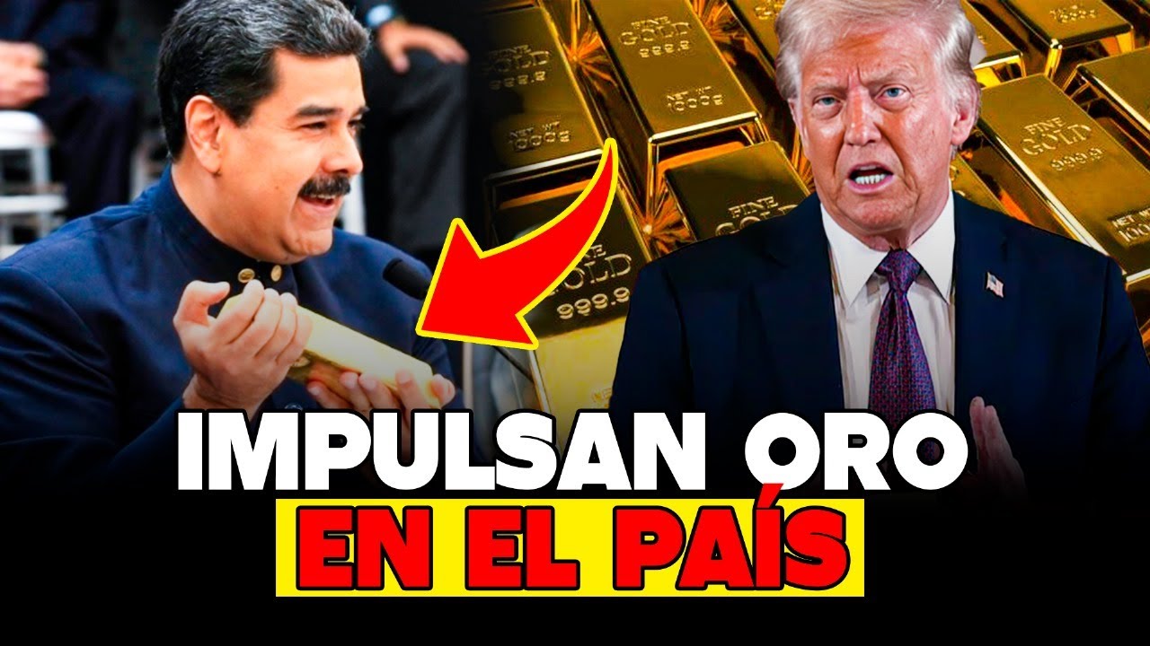 VENEZUELA PATEA A USA! IMPULSAN ORO EN&nbsp;EL&nbsp;PA&Iacute;S