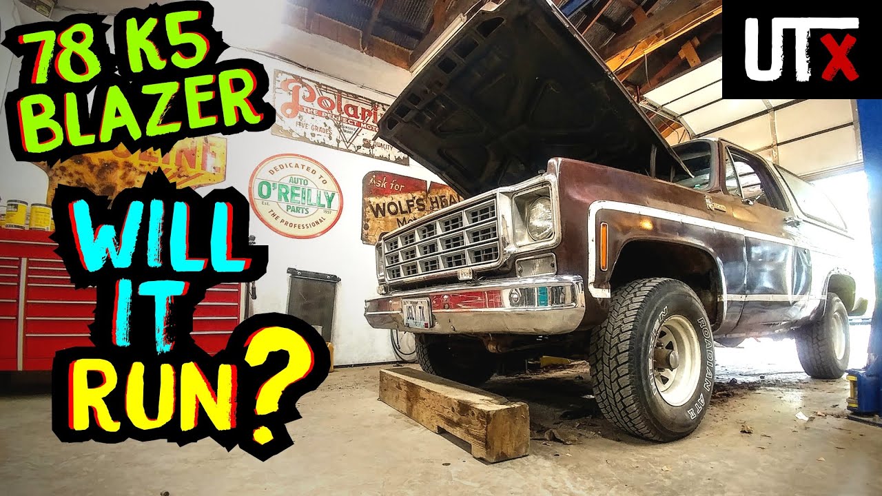 Will this '78 K5 BLAZER run again? - UTX