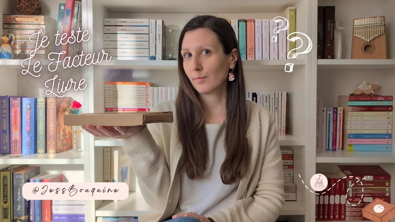 Je teste une box chez le Facteur Livre !