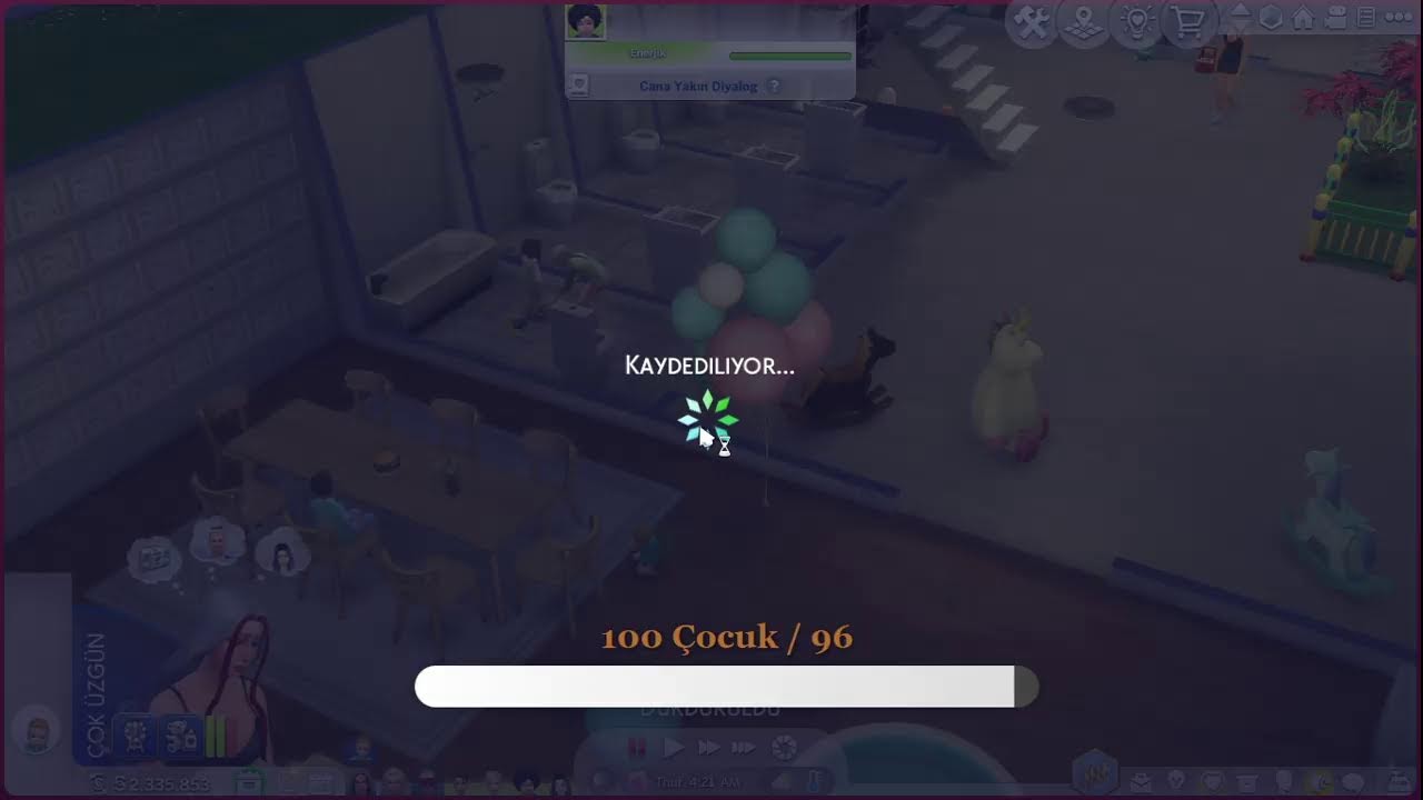 Thesims 4/ 100 bebek son 5 çocuk