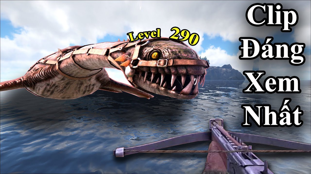 Ark Moblie | Tame Plesiosaur Lv 290 Thật Sự Chưa Một Youtube Nào Làm Được Xem Hết Clip Nha