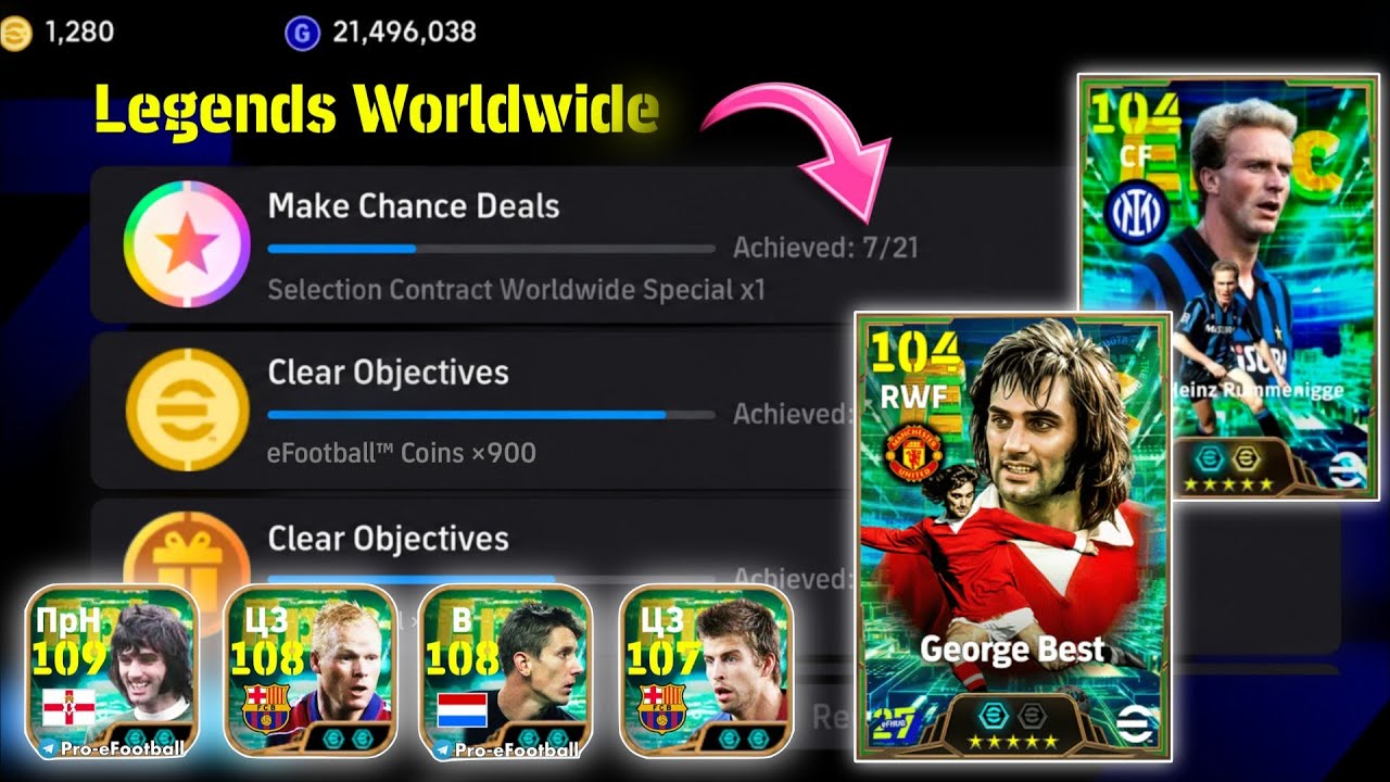 Free Epic + Selection Contract ! Tomorrow All New Rewards & Pack! eFootball 2027&trade; Mobile 