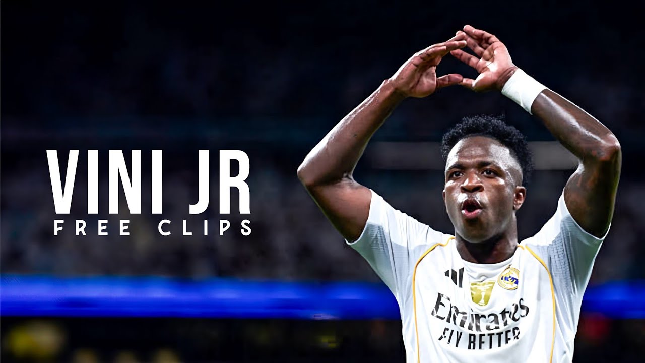Vinicius Jr 4K Clips For Edits &bull; Free Scene Pack + Celebrations No Watermark 2160p | D74 Edits 2.0