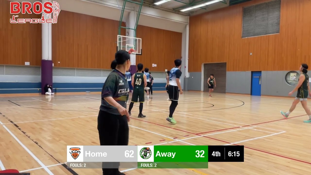 BROS 20260210 Vcom（白） vs NT Maniacs （綠） Qtr 4