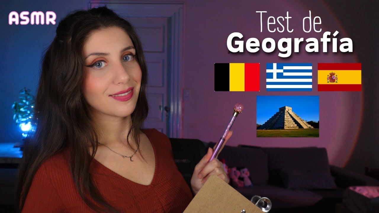 ASMR • Test de GEOGRAFÍA - Preguntas con Respuestas para DORMIR