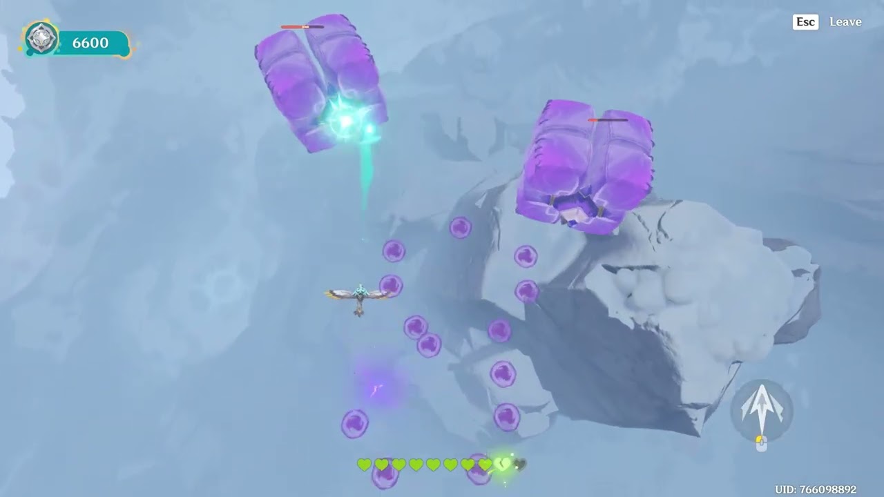 Genshin Impact Favonius Falcon`s Recon Log Mini Game