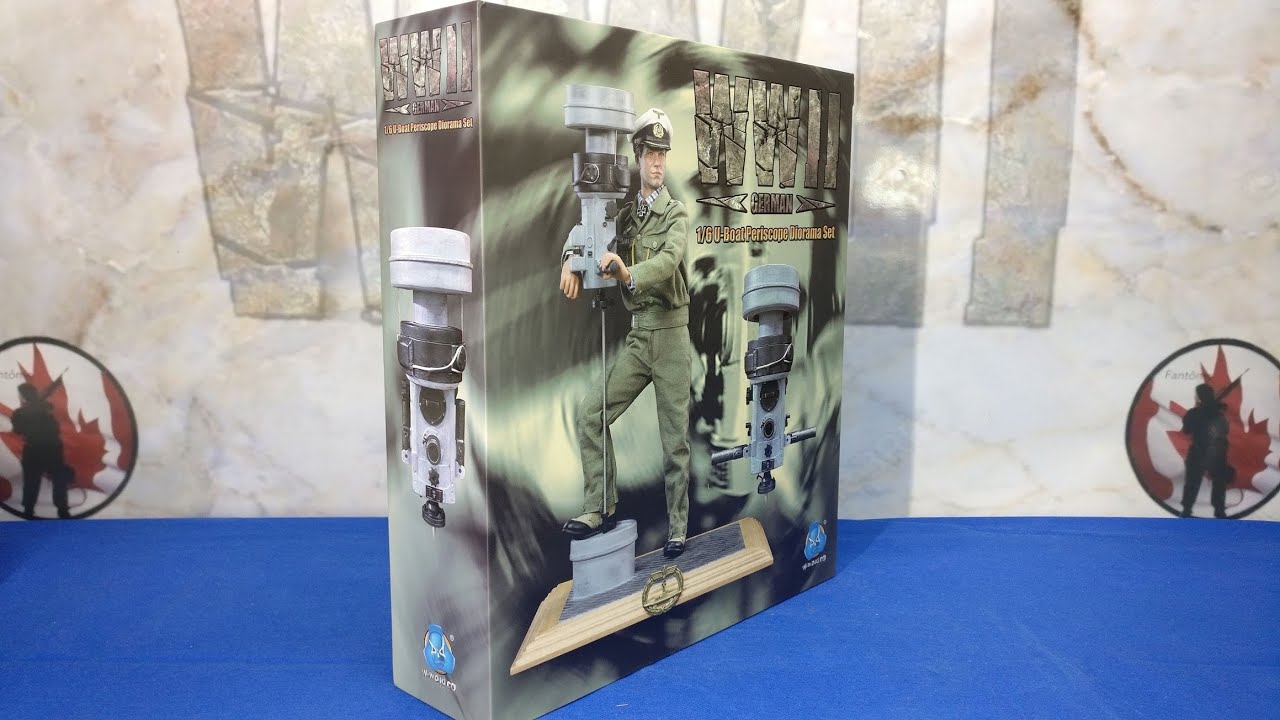 1/6 (WWII ACTION FIGURE)  U-BOAT PERISCOPE DIORAMA SET REVIEW COLLECTOR'S EDITION (DID)