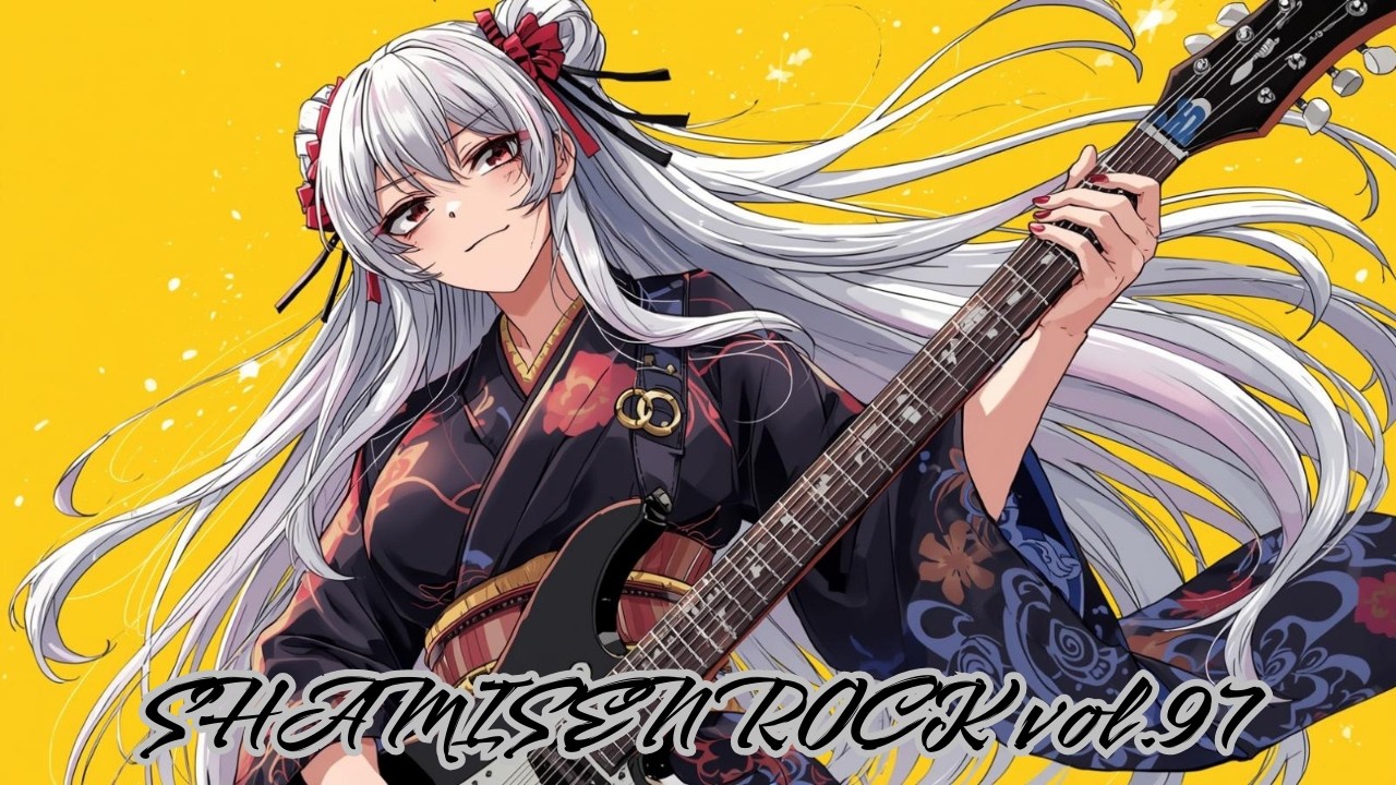 97th Shamisen × Guitar × Shakuhachi — Epic Japanese Rock BGM with Final Fantasy Vibes