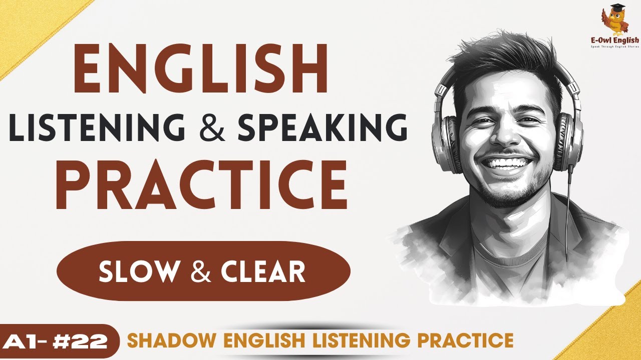 A1 Learn English for Beginners | Slow and Clear Listening Practice