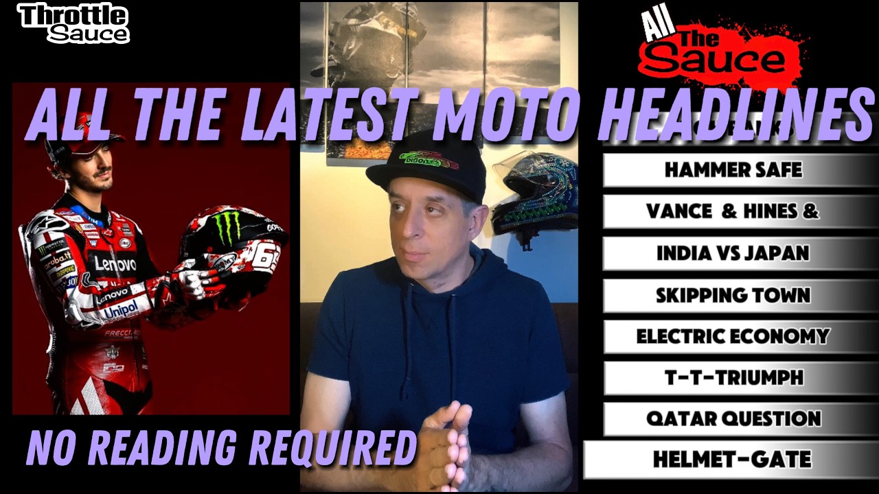 Qatar Grand Prix in Question, Pecco Bagnaia’s Missing Helmet, and Daytona 200
