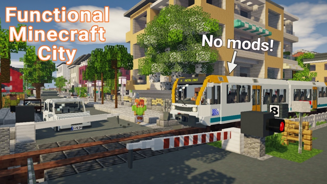 Realistic Minecraft City Map [New Update + Download]