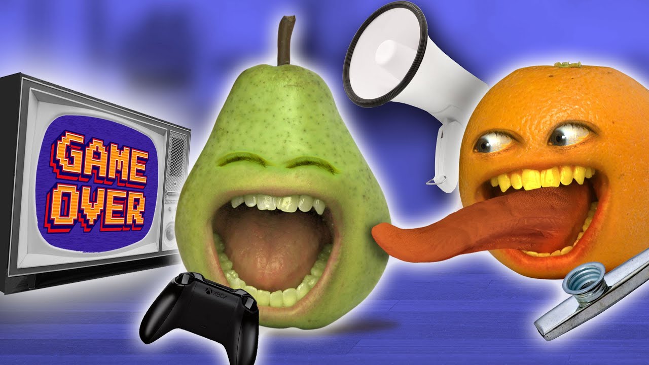 Annoying Pear While He Plays Games!!