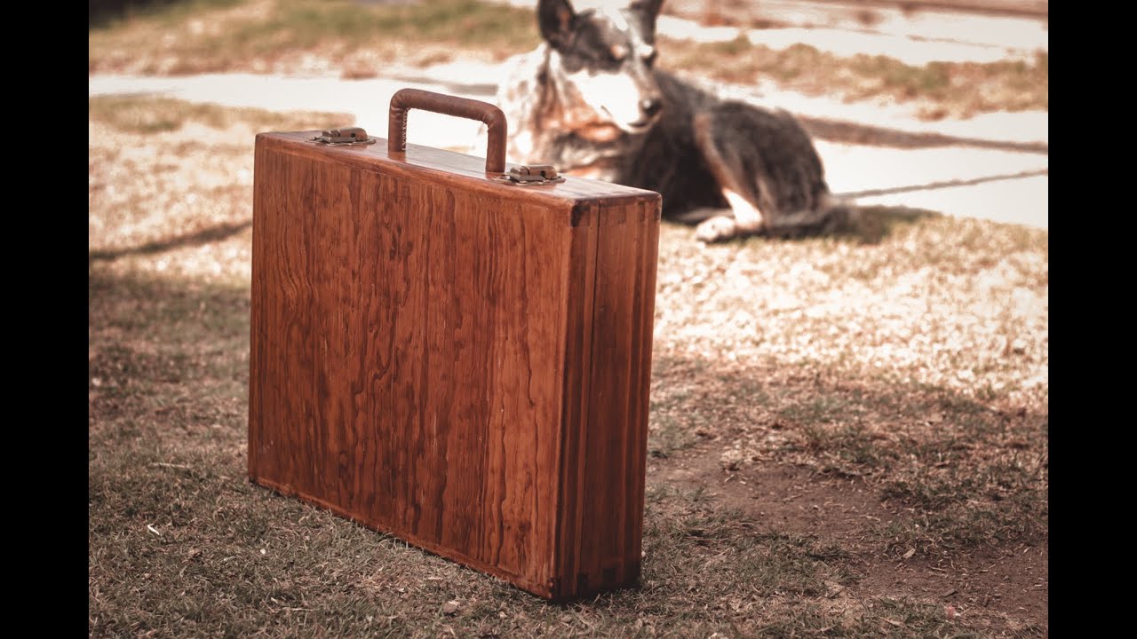 Maleta vintage de madera para camara (DIY) - Joel Gomez