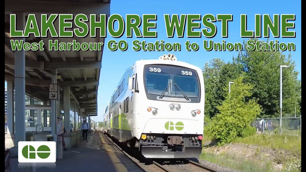 GO Transit - Lakeshore West Line: West Harbour GO Station to Union Station
