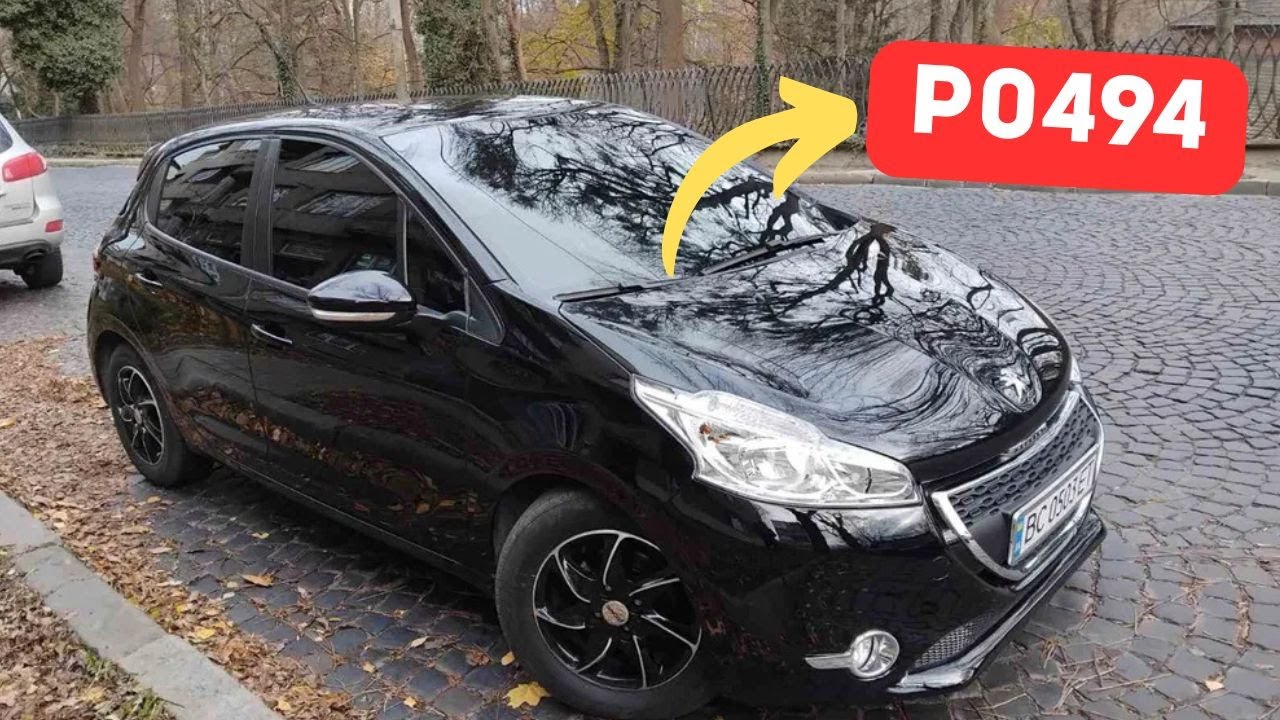 Код P0494 в автомобилях Peugeot и Citroen: пояснение