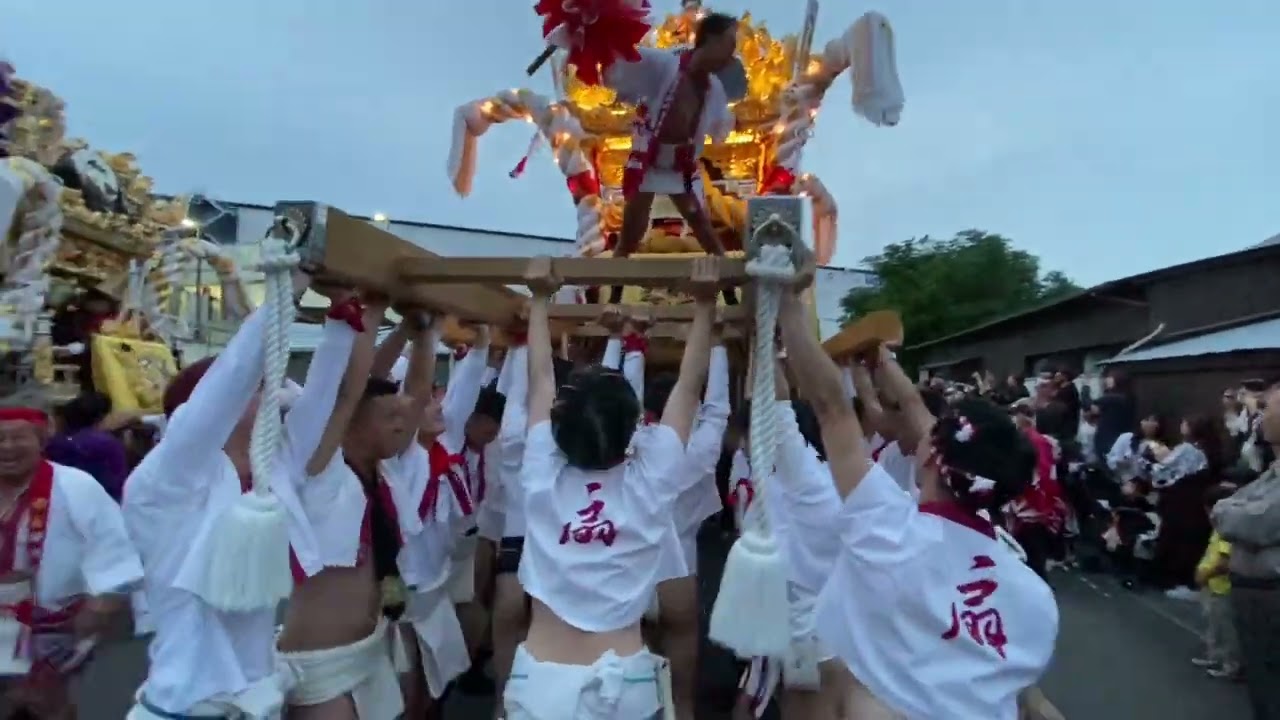 令和5年度 播州秋祭り 荒井神社 扇町 宵宮【蓮池・日之出 三町練り】