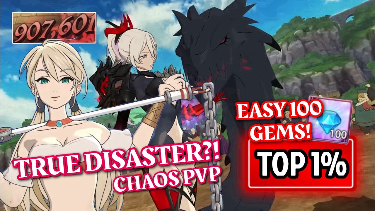 WHALES FORFEITS! Absolutely trolling in Top 1% Chaos PVP | The Seven Deadly Sins Grand Cross