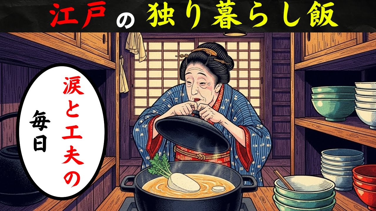 江戸で、独り身の年老いた女は何を食べ、どう生き延びていたのか？ ― 白米も味噌も贅沢だった時代を支えた“日々の工夫”とは ―