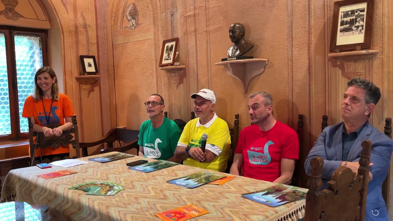 Conferenza Stampa di inaugurazione del progetto Gioco dell'Oca pensato con il collettivo CrackingArt