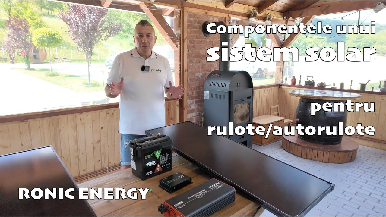 ⚡️Prezentarea componentelelor unui sistem solar pentru rulotă/autorulotă