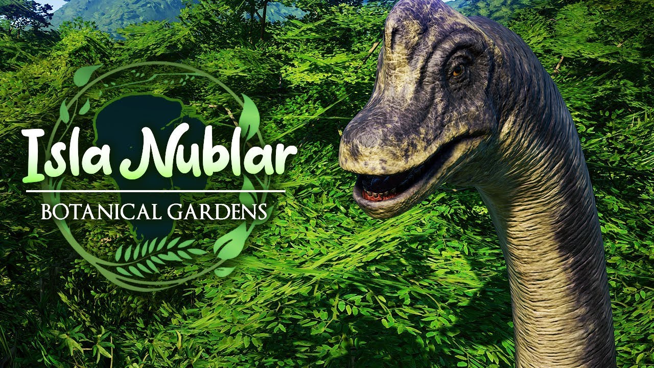 VALLEY OF SAUROPODS | Isla Nublar Botanical Gardens (Jurassic World: Evolution)