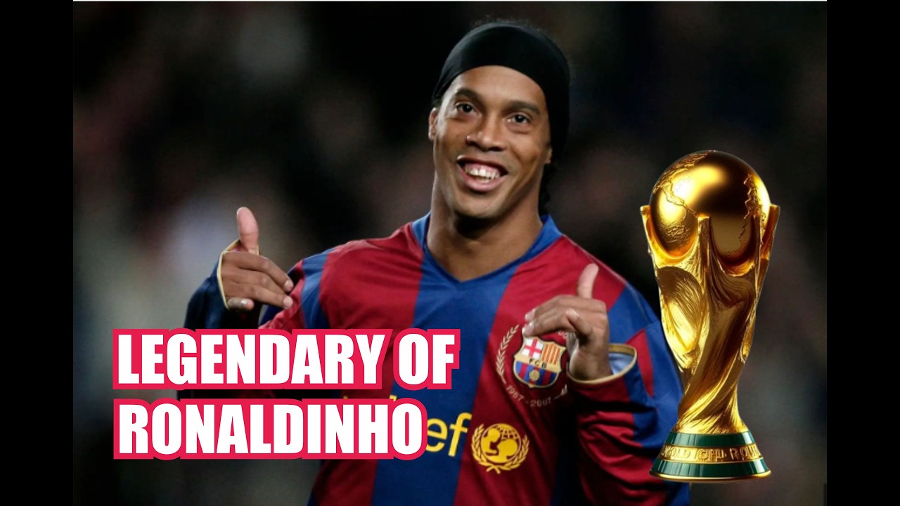 Best Moments and carier LEGENDARY of Ronaldinho and Amazing skills and Goals #football #soccer