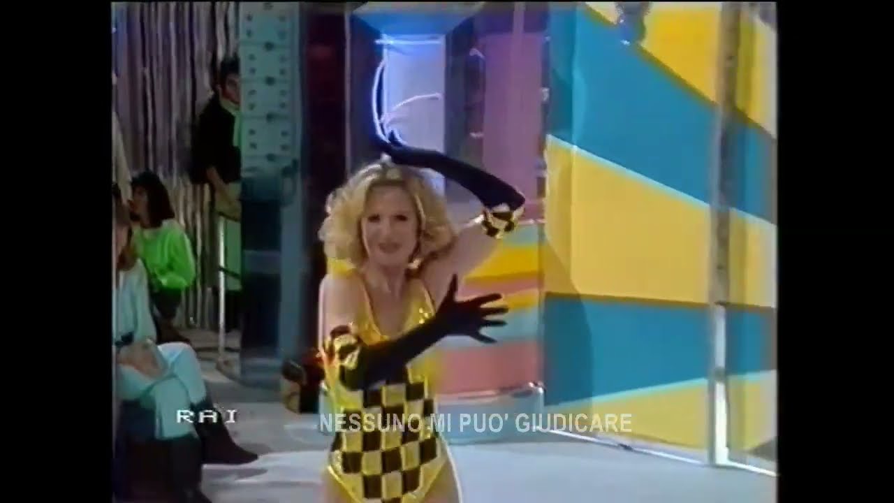 LORETTA GOGGI IN QUIZ 1984/85 CANTA e balla 