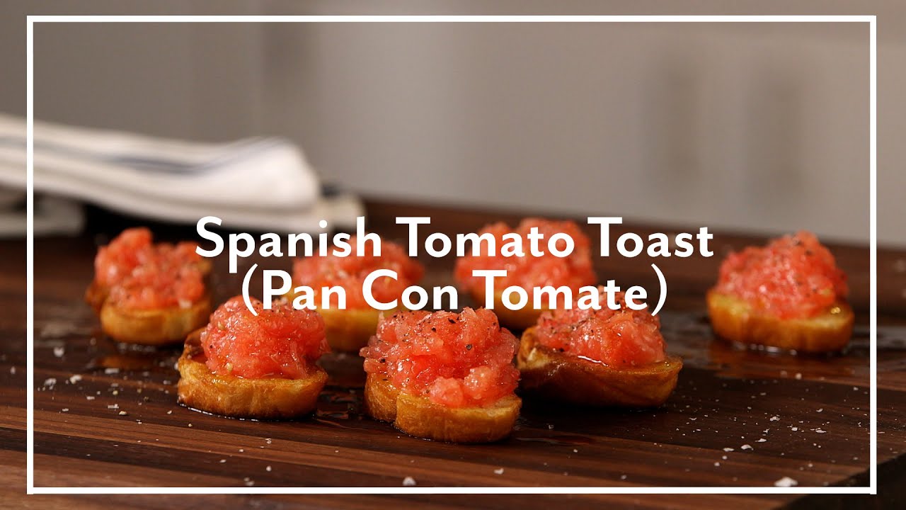 Spanish Tomato Toast (Pan Con Tomate) | Sur La Table Recipes