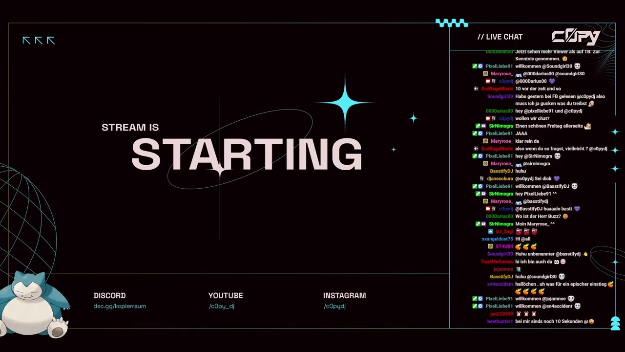 19.12.2025 - Twitch - C0py (Mixed Stylez) 16-20.30 Uhr