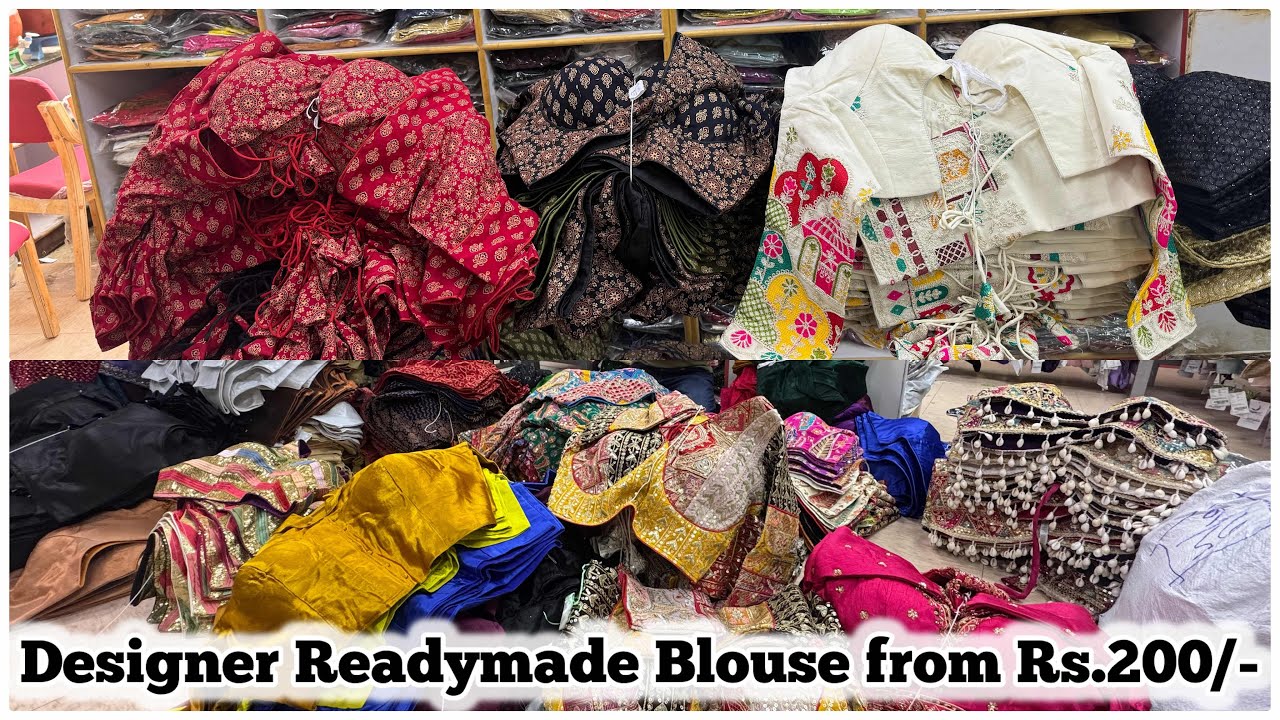 10 Year Old Trusted Manufacturer @ Chickpet Bangalore Courier #readymade #blouse #aariwork #sale