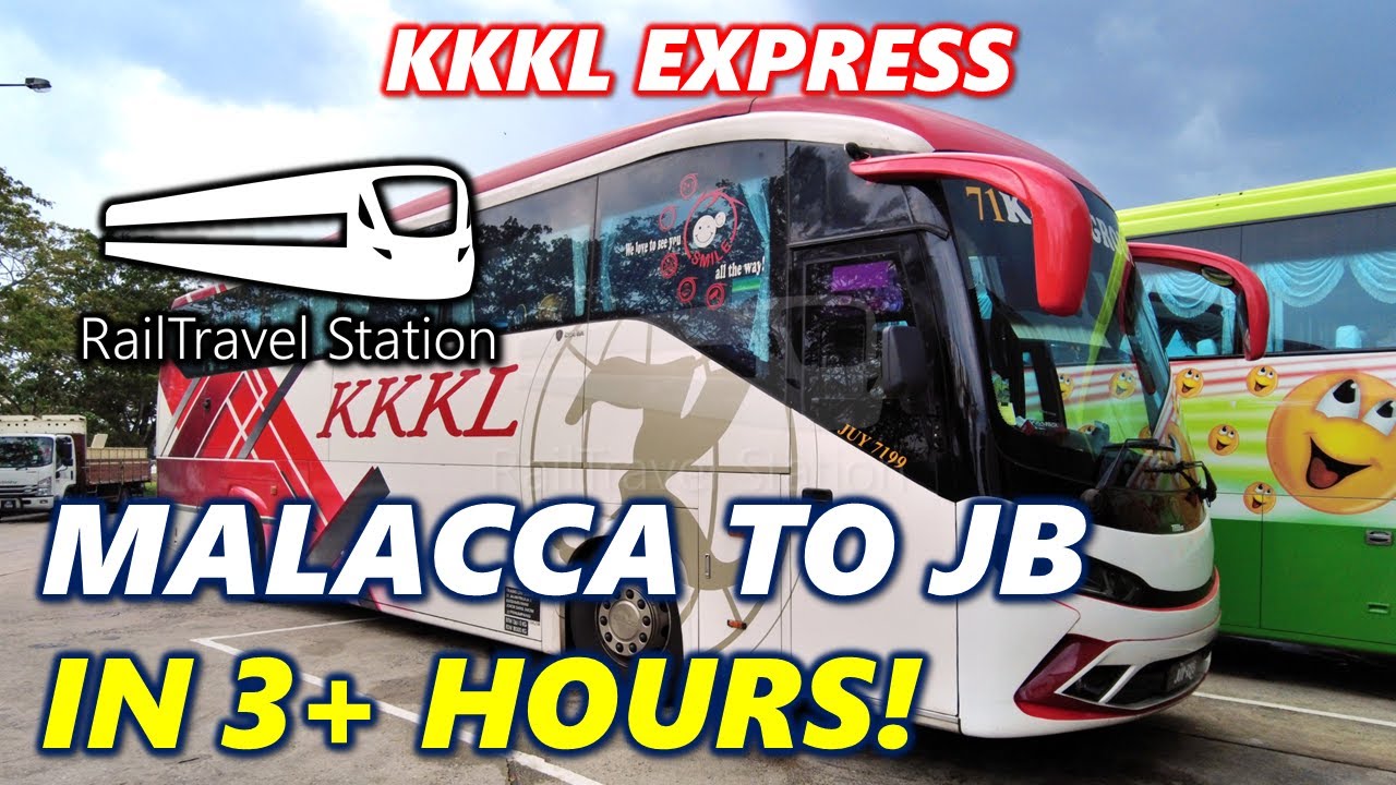 KKKL EXPRESS BUS FROM MELAKA TO JB! 🇲🇾🚌 KKKL Express Melaka Sentral→JB Larkin Sentral