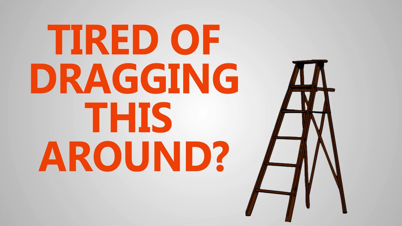 CHECK OUT CSH'S ROLLING LADDER - SMOOTH GLIDING MOTION!