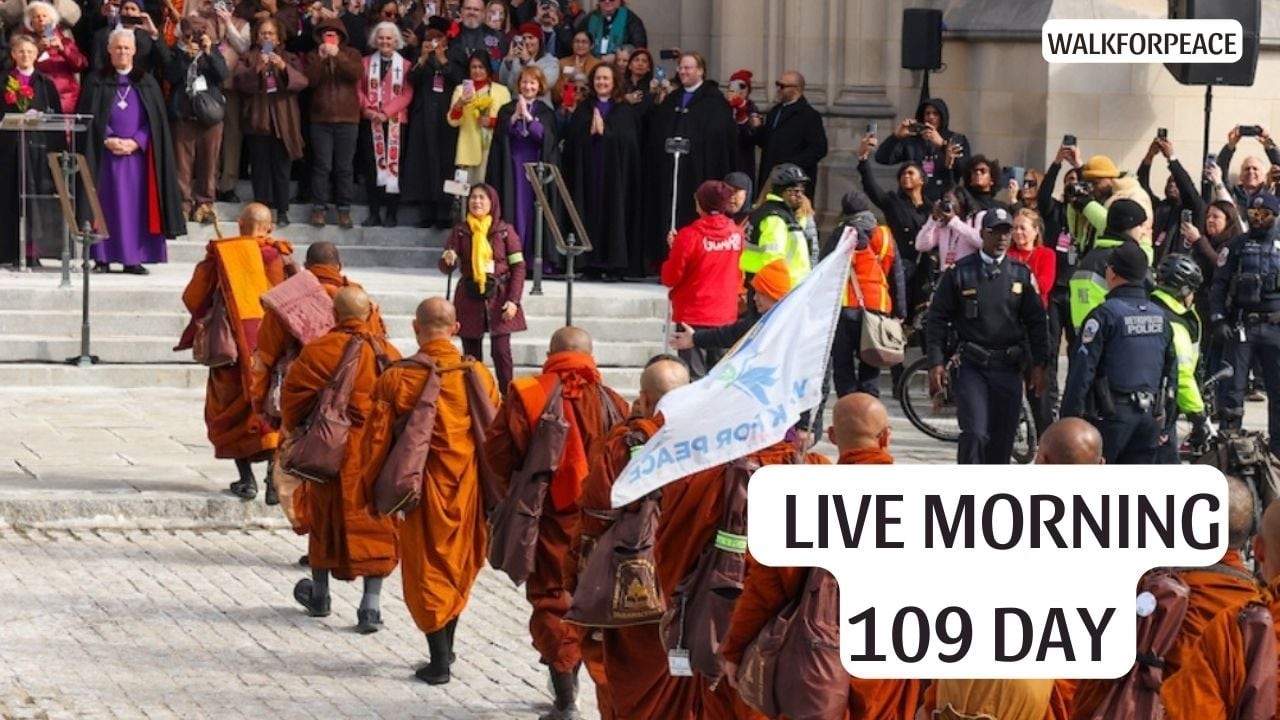 Livestream | Peace Walk from GW University to the Peace Monument & Capitol Hill