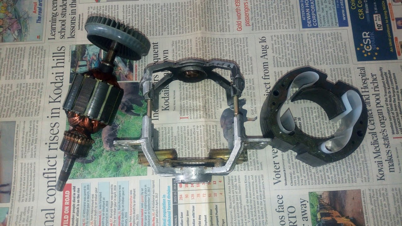 Mixer motor || Full service || RS Electrical Tamil channel || Ramanan