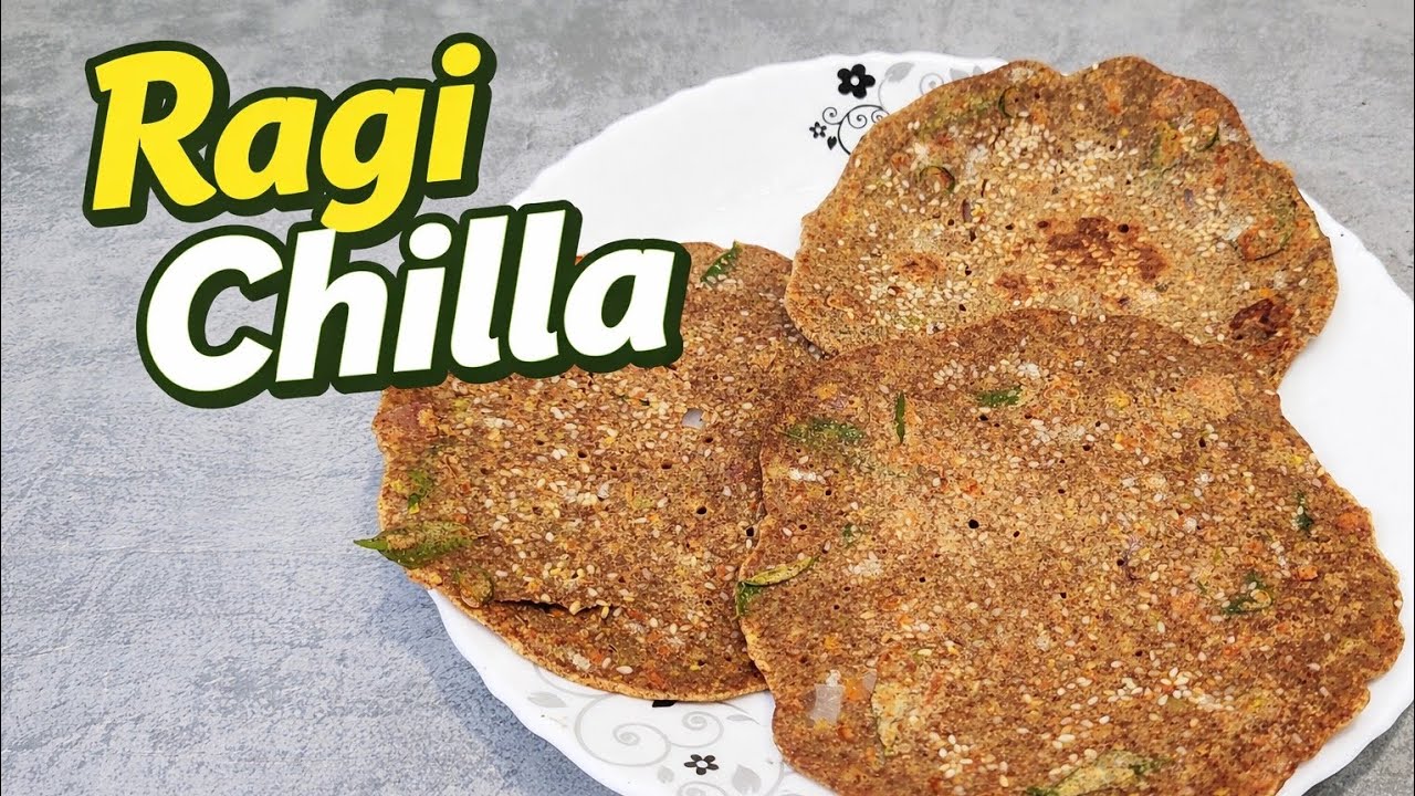 Healthy Ragi Chilla Recipe | Subah Ka Perfect Nashta | Instant Chilla