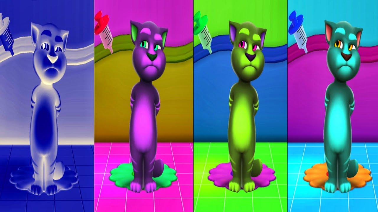 Talking Tom 2 против My Talking Tom 2, эпизод 97 | Эпичные смешные моменты из игры с Томом