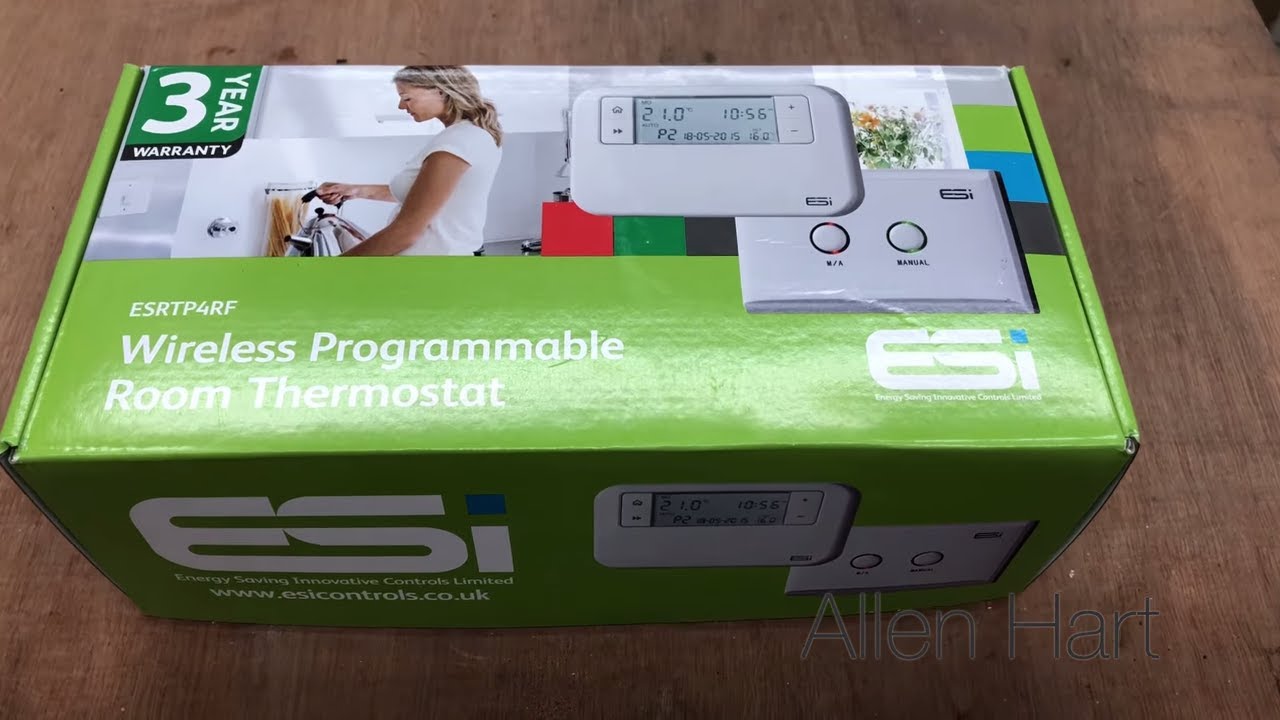 Беспроводной программируемый комнатный термостат ESI Boiler Plus Control ESRTP4RF