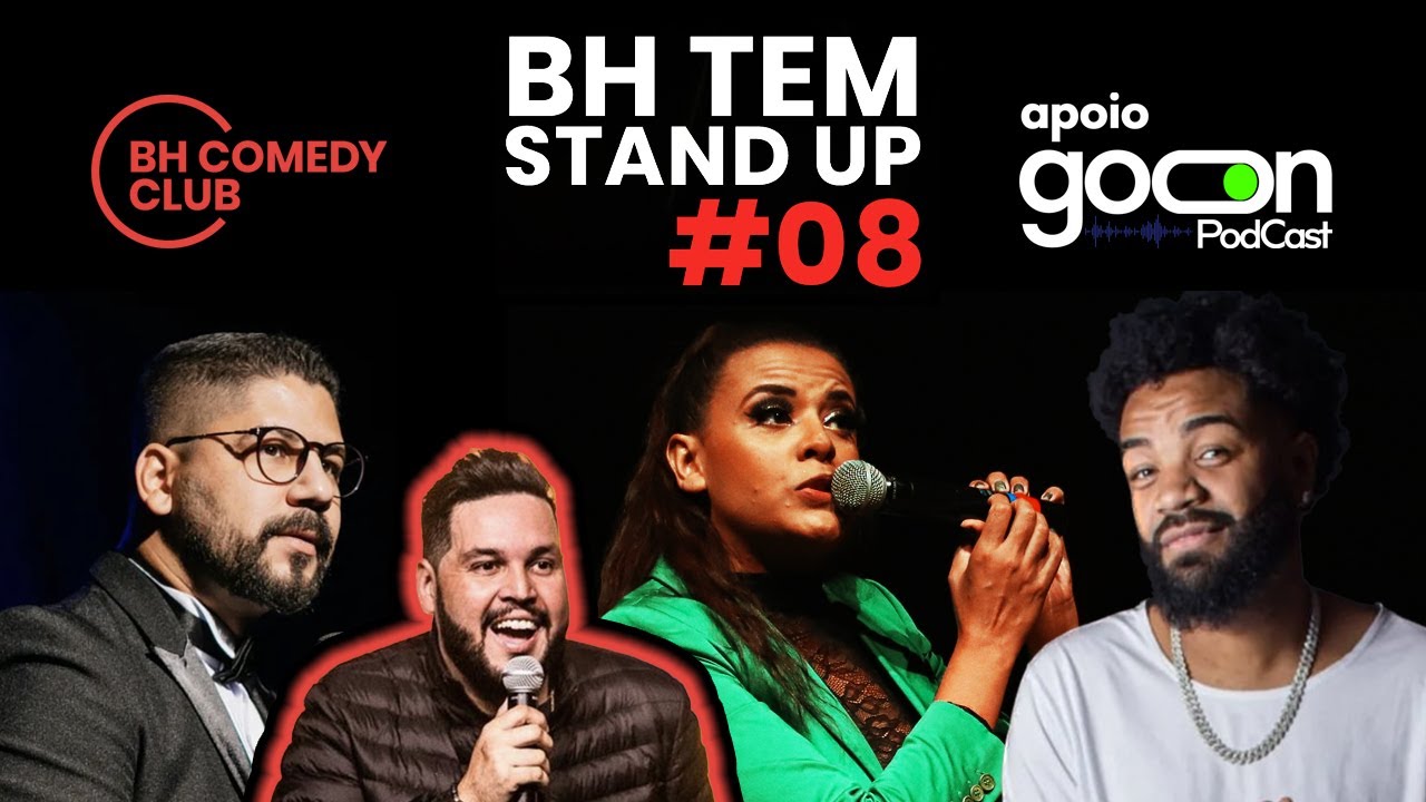 BH tem Stand up #08 com Paloma Santos, Fred Café, Guilherme Fernandes e Everton Lima
