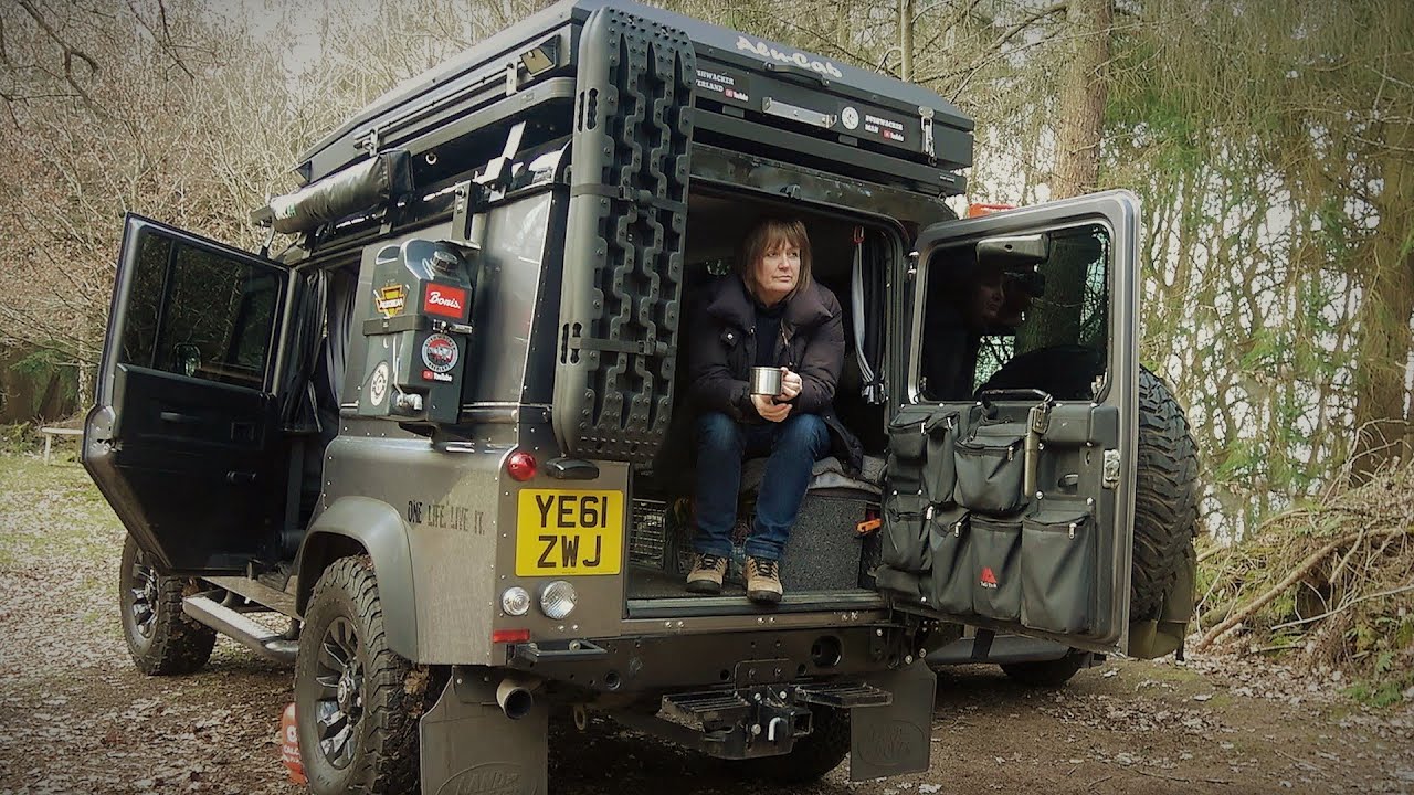 Overnight Camping & Cooking in a 4x4 Conversion