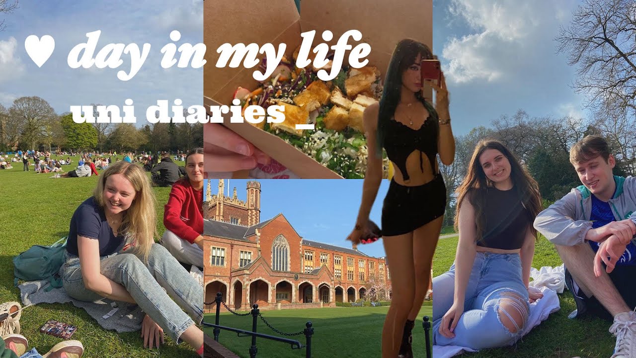 a day in my life | student life in belfast city